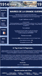 Mobile Screenshot of navires-14-18.com